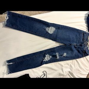 Levi distressed jeans